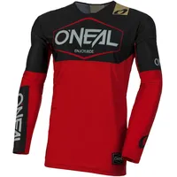 O'Neal Oneal Mayhem Hexx Langarm-t-shirt - schwarz-rot, / Red