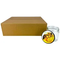 BIENEN SCHMIDT 60x Twist Off Honigglas 250g Rundglas mit