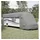 vidaXL Schutzhülle für Wohnmobil Grau 970x235x275 cm Vliesstoff