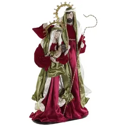 Weihnachtskrippe DKD Home Decor Weiß Rot grün 48 x 28 x 90 cm