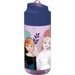 Frozen Trinkflasche mit Strohhalm