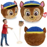 PAW PATROL Kuscheltier PAW Patrol Chase Beanie Bouncers Plüschball Spielzeug 10 cm