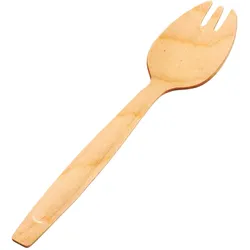 emissimo Dreispitzgabel “Spork” aus Holz, 140 mm - Verpackung  2500 Stück