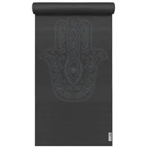 Yogistar Yogamatte Basic Art Collection Hand of Fatima zen black