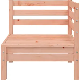 vidaXL Gartensofa 4-Sitzer Loungesofa braun