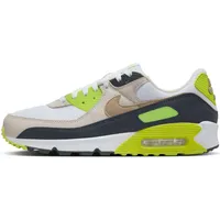 Nike Air Max 90 Herren white/khaki/cyber/dark smoke grey 42