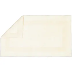 Cawö Badteppiche Luxus Badteppich 1000 natur - 351 60x100 cm Weiss 