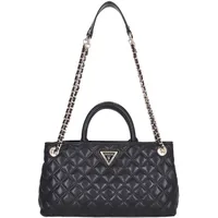 GUESS Kurzgriff Tasche Giully Girlfriend Shoulder Satchel black