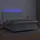 vidaXL Boxspringbett mit Matratze LED Weiß 160x200 cm Kunstleder