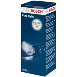 BOSCH Glühlampe, Rückfahrleuchte Kennzeichenleuchte Park-/Positionsleuchte Blinkleuchte Nebelschlussleuchte Schlussleuchte Bremsleuchte Rückfahrleucht