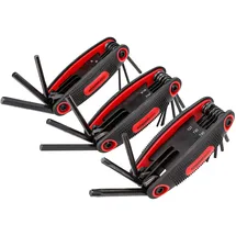 Amazon Basics Innensechskantschlüssel in mehreren Größen für leichte Heimwerkerarbeiten, metrisch, SAE, Torx, tragbare Handwerkzeuge für den gelegentlichen Gebrauch, mit kompaktem Aufbewahrungskoffer