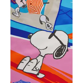 Codello X Peanuts Seidentuch mit Snoopy-Motiv 53x53 cm Mehrfarbig