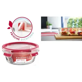 Emsa Frischhaltedose rund rot 0,55 l