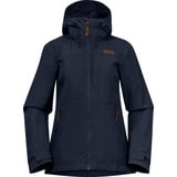 Bergans Damen Nordmarka Leaf Light Wind Jacke (Größe M, blau)