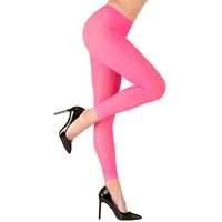 W WIDMANN MILANO Party Fashion - Leggings Damen, 70 DEN Strumpfhose Blickdicht, 80er Jahre Outfit, Karneval Kostüm