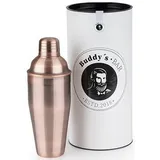 Buddy ́s Bar Cocktail Shaker Classic Edelstahl 700 ml orange