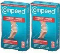 Compeed® - Pansements Ampoules Moyen Format Economique x12 Pansement(S) 2x12 pc(s)