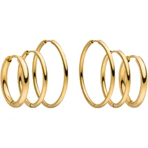 Purelei Creolen Echo Gold 24204-Earring-Set-Echo-Gold 1,0