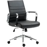 Svita Office Comfort Kunstleder Schwarz