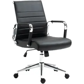 Svita Office Comfort Kunstleder Schwarz