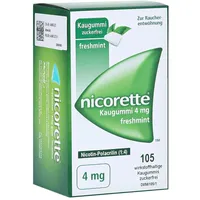 Nicorette Kaugummi 4 mg freshmint - Reimport 105 St