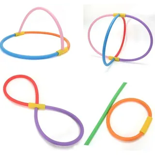 2 Stück Poolnudeln, Schwimmnudeln, Poolnudel-Verbindungsstück, 59-Zoll-Schaumnudeln, Ideal für Schwimm- und Heimwerkerprojekte