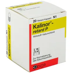 Kalinor retard P 600 mg Hartkapseln