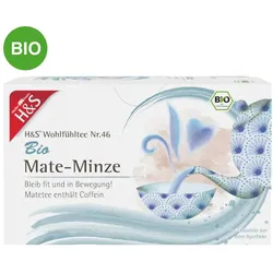 H&s Bio Mate-Minze Filterbeutel