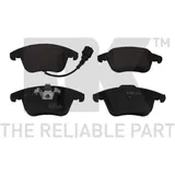 NK Bremsbelagsatz, Scheibenbremse