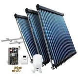 Solar-Paket Röhrenkollektor HP30 14,67 m2 für Schrägdach