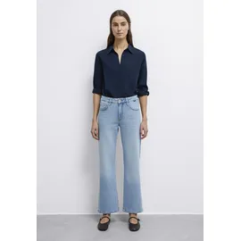 Mavi Gerade Jeans "IBIZA", Damen, Gr. 30, Länge 30, blau (lt brushed 90's), 99% Baumwolle, 1% Elastan, gerade normal, Jeans, gerde Form