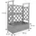 MCW Hochbeet MCW-P67 114 x 85 x 44 cm Braun