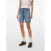 Vero Moda Regular Fit Jeansshorts aus Baumwoll-Mix Modell 'CLEO',