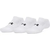Under Armour Füßlinge 3 Paar Weiß/Schwarz 42-47,5