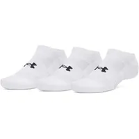 Under Armour Performance Cotton Füßlinge 3er Pack White/Ultimate Black 42-47,5