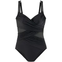 LASCANA Badeanzug Damen schwarz Gr.36 Cup B