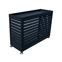 Elephant Gin Wärmepumpenverkleidung WPV-14050-AP mit Pflanzendeckel grau