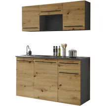 BASIC by Balculina Küchenzeile Jazz 160 cm beige