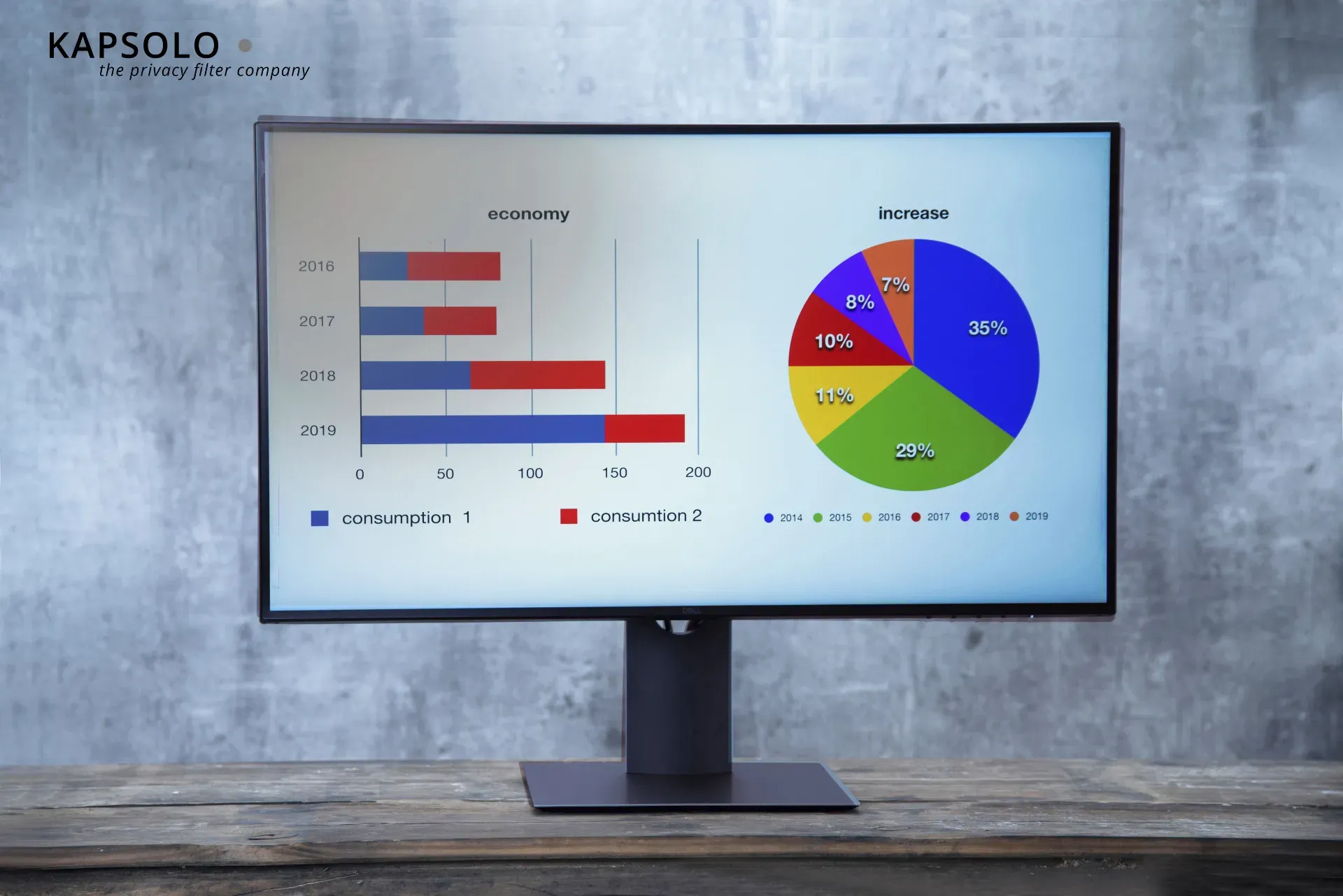 KAPSOLO 2H Anti-Bakterielle entspiegelnde Displayschutzfolie für 59,94cm (23,6''