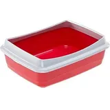 Ferplast Katzentoilette Nip Plus 20 55x40x17,5 Cm Rot