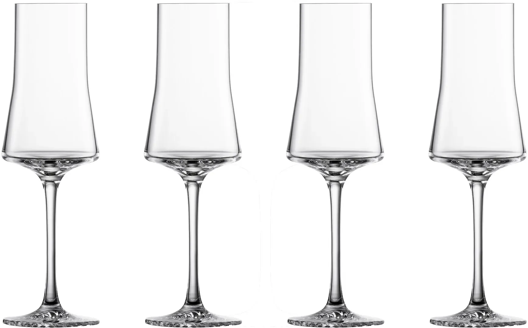 ZWIESEL GLAS Serie ECHO Grappaglas 4 Stück Inhalt 147 ml