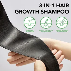 Aliver 3-in-1 Rizinusöl Amlaöl Schwarzkümmelöl Haarshampoo 900 ml