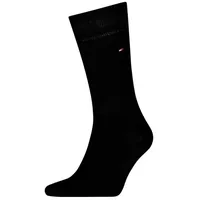 TOMMY HILFIGER Herren Socken Premium Fil d'Ècosse - black - 45-46