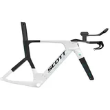 Scott Bikes Plasma Rc Tt Hmx 2026 Straßenrahmen - Cumulus White / Carbon - L