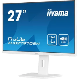 Iiyama Prolite XUB2797QSN-W2 27" LED IPS QHD 100Hz Altavoces Altura Ajustable Docking USB-C