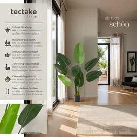 Tectake Künstlicher Paradiesvogelbaum Tropic, naturgetreu - 120 cm,