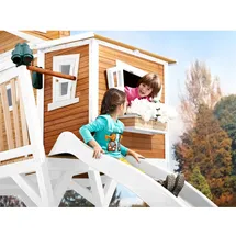 Axi Spielhaus Max braun/weiß
