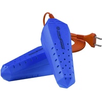 Elektrowarm Unisex Adult Sb-6 Elektrowarm elektrischer Schuhtrockner mit blasendem und aktivem UV Licht trocknet erfrischt, Blau, 18 cm EU