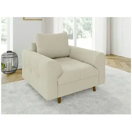 S-Style Polstergarnitur 3+2+1 Maya & beige - Maße cm, B: 210 H: 81