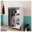 Vicco Doros Garderobenschrank 100 x 50 x 147 cm weiß